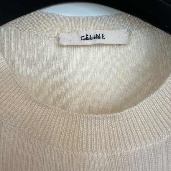 Celine Ivory Knit Top - Picture 6 of 15